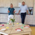 Begeisterung für den tollen Frühstücksraum