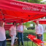 Auch die IG Metall war in Jennelt