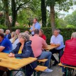 Interessiert wurde den Ausführungen von Olaf Lies zugehört