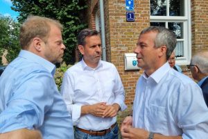 Matthias Arends, Olaf Lies und Johann Saathoff