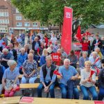 Gute Stimmung bei den Emder GenossenInnen.