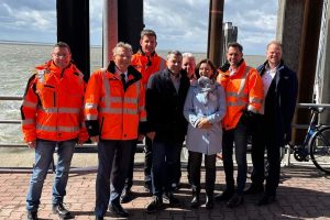 Spatenstich Südmole Norderney
