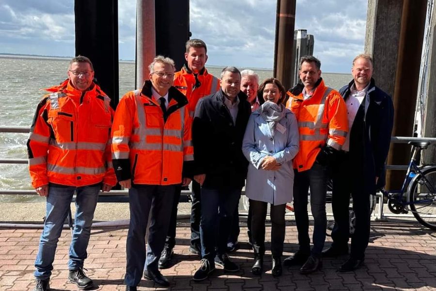 Spatenstich Südmole Norderney